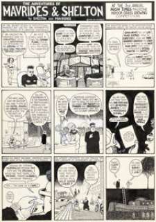 Shelton, Gilbert - Gilbert Shelton and Paul Mavrides High Times Magazine #183 Complete 3-Page Story Original Art (Trans-High Corporat... (Total: 3 Original Art)