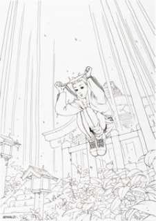 Bengal - Demon Days: Cursed Web #1 Variant Cover Original Art (Marvel, 2021).