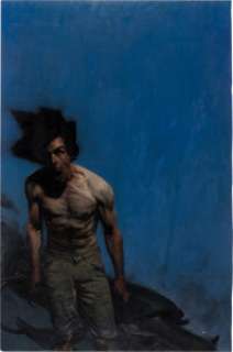 Phil Hale - Johnny Badhair Painting Original Art (c. 2000s).