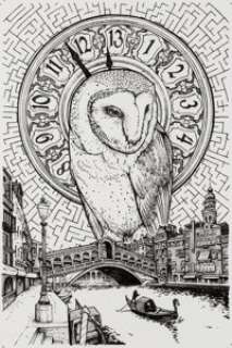 David Petersen Jim Henson‘s Labyrinth: Coronation #1 Variant Cover Original Art (Archaia/Boom! Studios, 2018).