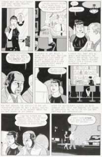 Adrian Tomine Optic Nerve #6 Story Page 18 Original Art (Drawn & Quarterly, 1999).
