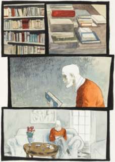 Teddy Kristiansen The Red Diary Story Page 7 Original Art (Image, 2012).