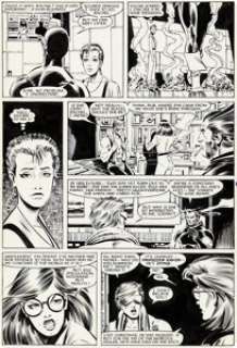 John Romita Jr. and Dan Green The X-Men #199 Story Page 3 Original Art (Marvel, 1985). | Heritage