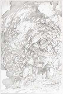 Dale Eaglesham Hulk #54 Cover Original Art (Marvel, 2012).