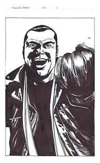 WALKING DEAD Issue #108 Splash Page | ComicConnect