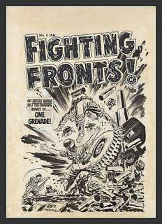 FIGHTING FRONTS Issue #5 Cover | ComicConnect