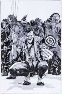 Kael Ngu The Joker #11 Variant Cover Original Art (DC, 2021).