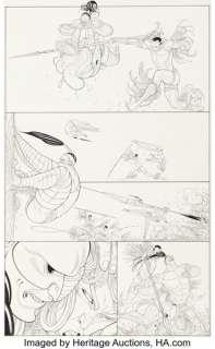 Tradd Moore The Legacy of Luther Strode #5 Story Page 3 Original Art (Image, 2016).