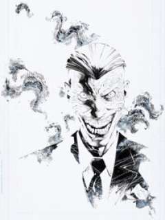 Greg Capullo and Danny Miki Batman #36 Joker Splash Page 18 Original Art (DC, 2015).