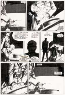 David Lloyd Warrior #25 V for Vendetta Story Page 3 Original Art (Quality Communications, 1984). | Heritage