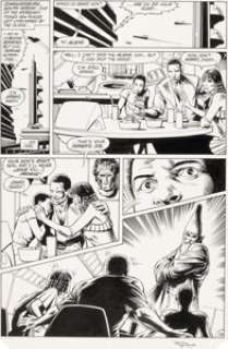 Brian Bolland and Bruce Patterson Camelot 3000 #3 Story Page 16 Original Art (DC, 1983).