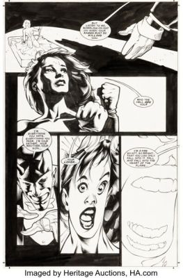 Adam Hughes and Karl Story Ghost #3 Story Page 3 Original Art (Dark Horse, 1995).