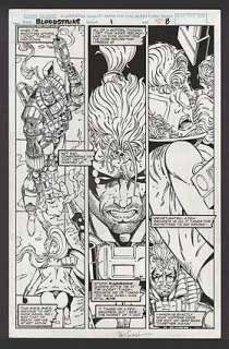 BLOODSTRIKE Issue #1 Interior Page