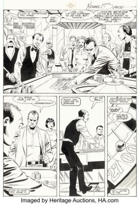 Mike Zeck and John Beatty Epic Graphic Novel: The Punisher -- Return to Big Nothing Story Page 38 Original Art (Marvel/Epic, 1989). | Heritage
