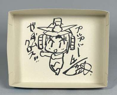 Gen Sato Hand-Drawn Illustration Signed Plastic Model "Mobile Suit Gundam" | Mandarake (Big Web)