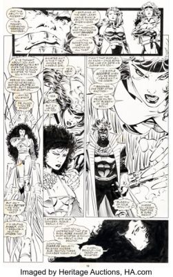 Andy Kubert and Matt Ryan X-Men #34 Story Page 15 Original Art (Marvel, 1994). | Heritage
