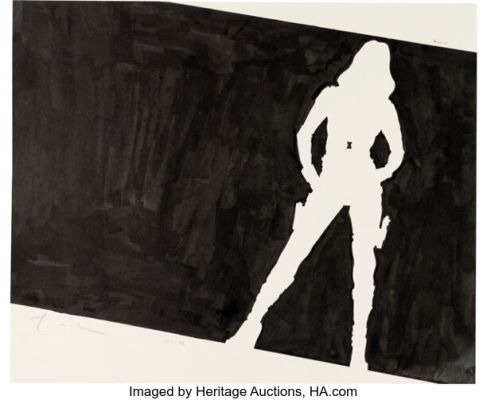 David Mack Captain America: The Winter Soldier Black Widow Illustration Original Art (Marvel/Disney, 2014). | Heritage