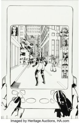 Gene Ha Top 10 #8 Cover Original Art (DC/America’s Best Comics, 2000). | Heritage