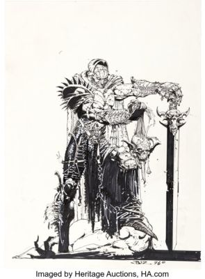 Simon Bisley - Demon Slayer Illustration Original Art (1996). | Heritage