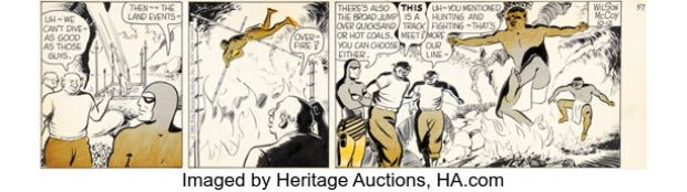 Wilson McCoy The Phantom Daily Comic Strip Original Art dated 10-12-60 (King Features Syndicate, 1960). | Heritage