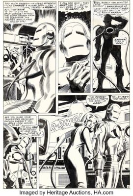 Gene Colan (as Adam Austin) and Jack Abel (as Gary Michaels) Tales of Suspense #74 Story Page 6 Original Art (Marvel, 1966). | Heritage