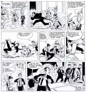 Uderzo | Luc Junior, planche n°19 (notée J.42) Ã … | Millon
