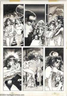 Gonzalo Mayo - Original Art for Vampirella #112, Page 52 (Warren, 1983). The Warren Companion states, "This - | Heritage