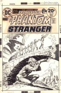 Luis Dominguez - The Phantom Stranger #30 Cover - Bridge Troll - 1974 Signed
