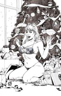 Mike Krome | "Diamond Christmas Special" Cover Art | Mike Krome
