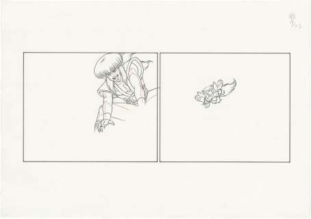 Buichi Terasawa’s handwritten draft manuscript "TAKERU" | Mandarake (Big Web)