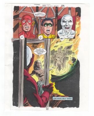 Deadman: Dead Again #3 Pg 22 Original Comic Production Art Color Guide | Neat Stuff Vault