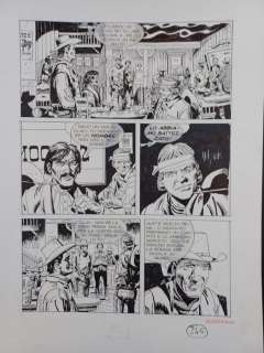 Renzo Calegari - 1 Original page - La Storia del West | Catawiki