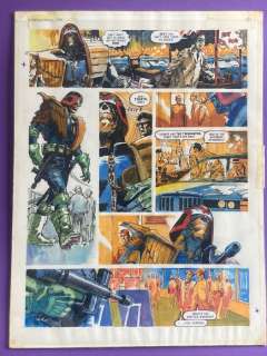 Frejo, Emilio - 1 Original colour page - Judge Dredd - Exterminator VI -Page 6 - 1994 | Catawiki