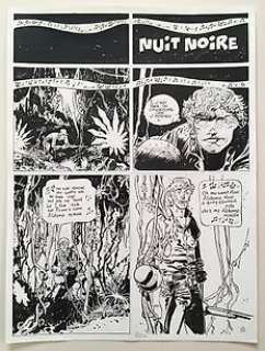 Rossi, Christian - 1 Original page - Jim Cutlass - Nuit Noire - 1999 | Catawiki