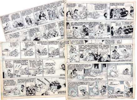 Marijac | Â«RouletabosseÂ». Ensemble de 14 planches Ã  l’encre de Chine pour | Tessier Sarrou