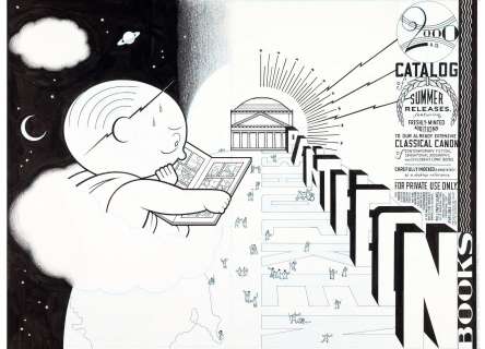 Chris Ware - Pantheon Publishers Summer Catalogue 2000 Cover