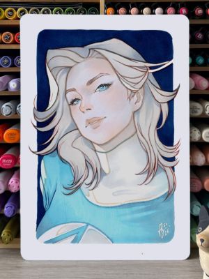 Priscillia ‘Tholia‘ Bentz - Invisible Woman Original Sketch