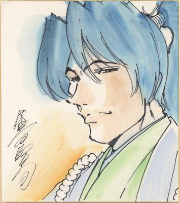 Kenji Morita Hand-Drawn Color Shikishi "Tsukiboshi Mare - Sayonara Shinsengumi" | Mandarake (Big Web)