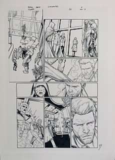 Diogenes Neves (Blue Lines) & Vicente Cifuentes (Inker) - 1 Original page - Justice League - Justice League Dark #26 Page 06