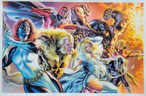 Felipe Massafera - Brotherhood of Evil Mutants Companion To X-Men Print Ccxp 2018 (2020)