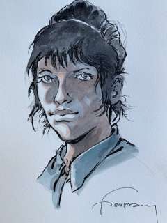 Hermann - 1 Original colour drawing - Comanche | Catawiki