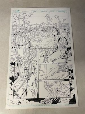 CIVIL WAR original art comic graphic novel CLEBURNE GENERAL AMPUTEE MILGROM | eBay US (Buy It Now)