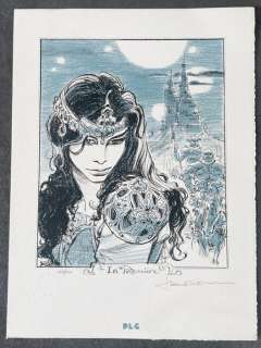 Mézières, Jean-Claude - 1 Lithograph - La Prisonnière - 1995 | Catawiki