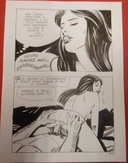 Birago Balzano - 10 Original page - Cronaca Nuda #8 - "AAA Amante per mia moglie cercasi" - 1984 | Catawiki