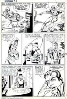 Steve Ditko - Original Art for The Amazing Spider-Man #27, page 16 (Marvel, 1965). Some superheroes just can’t - | Heritage