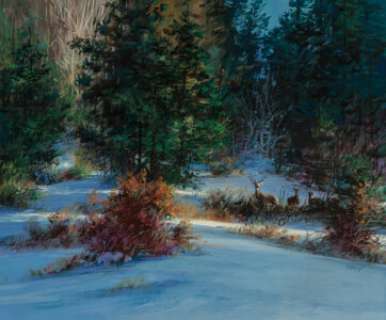 John Conrad Berkey (American, 1932-2008). Three Calendar Illustrations (three works), May 1973-December ... | Heritage