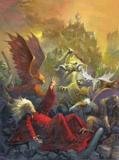 Ken Kelly - Original Oil Painting, "Mayhem" (1974). Ken Kelly has the distinction of being the only art - | Heritage