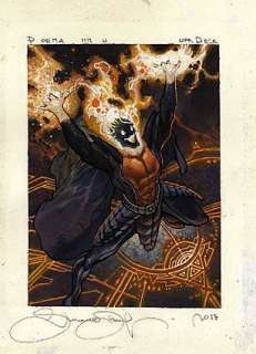 S BIANCHI MARVEL MASTERPIECES DORMAMMU Trading Card Art