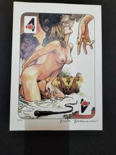 Milo Manara - 1 Print - Dama di Cuori | Catawiki