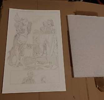 Alvaro Martinez - Original drawing - Aquaman - Futures End Vol. 1-1 - 2014